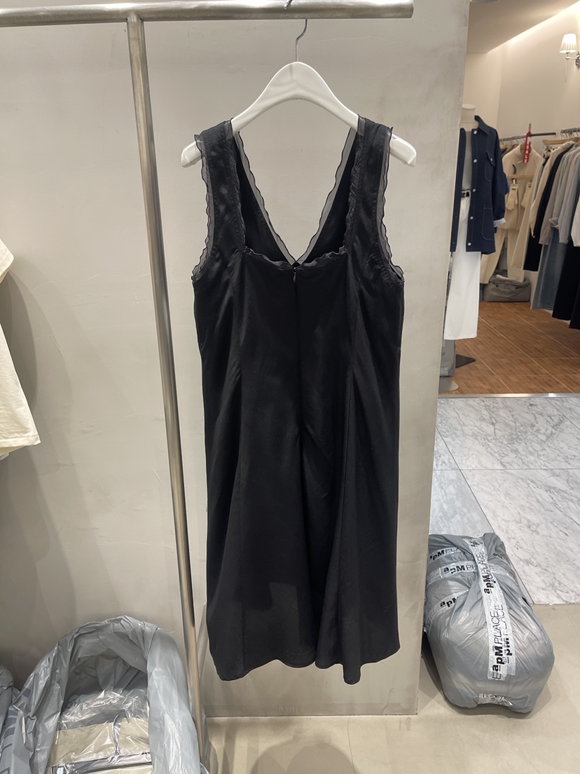 THE SECOND GROW/QUEENSRABBIT韓國直郵女士新款休閑連衣裙緞面THE SECOND GROW/QUEENSRABBIT連衣裙