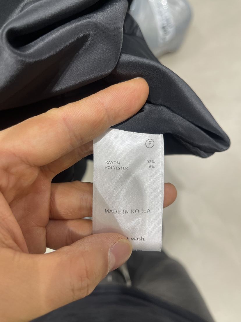 THE SECOND GROW/QUEENSRABBIT韓國直郵女士新款休閑連衣裙緞面THE SECOND GROW/QUEENSRABBIT連衣裙