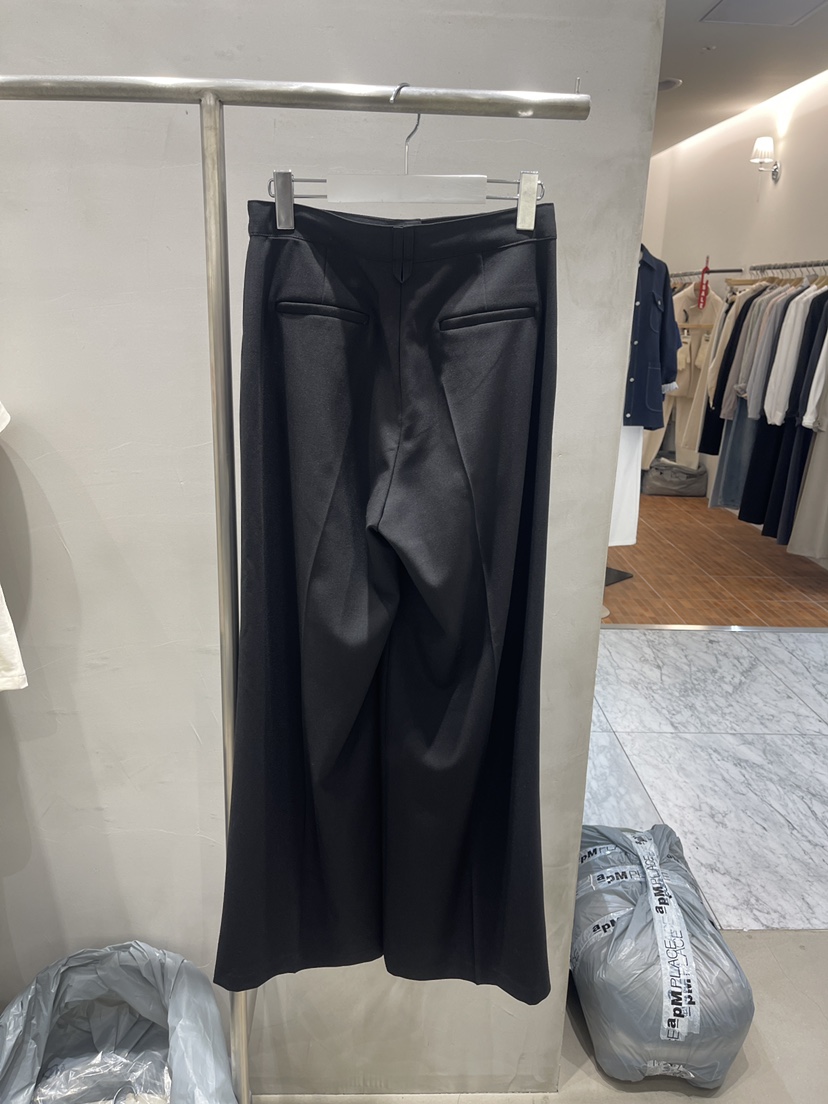 THE SECOND GROW/QUEENSRABBIT韓國直郵女裝新款人氣休閑褲腰帶THE SECOND GROW/QUEENSRABBIT休閑褲