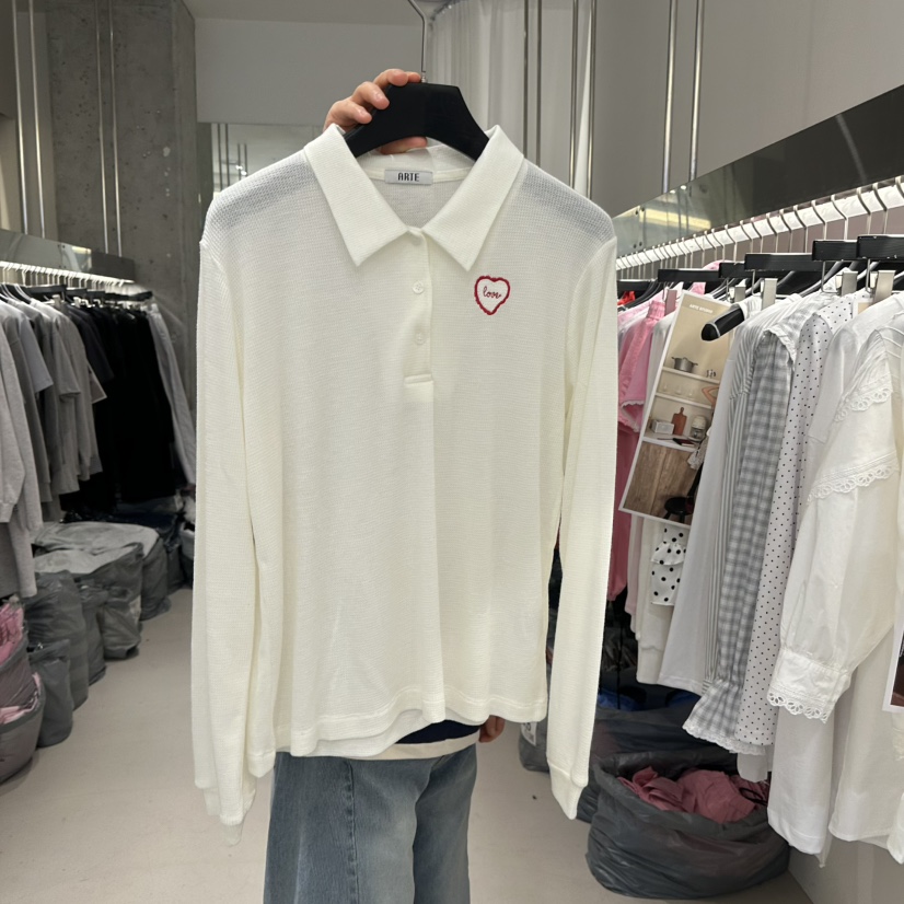 ARTE STUDIO/ATTENTION EDITORIAL韓國直郵女裝新品職業長袖T恤ARTE STUDIO/ATTENTION EDITORIAL長袖T恤圖色1