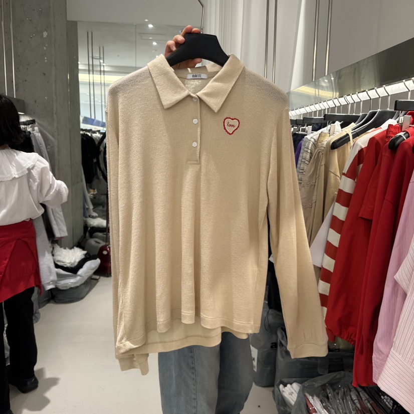 ARTE STUDIO/ATTENTION EDITORIAL韓國直郵女裝新品職業長袖T恤ARTE STUDIO/ATTENTION EDITORIAL長袖T恤圖色3