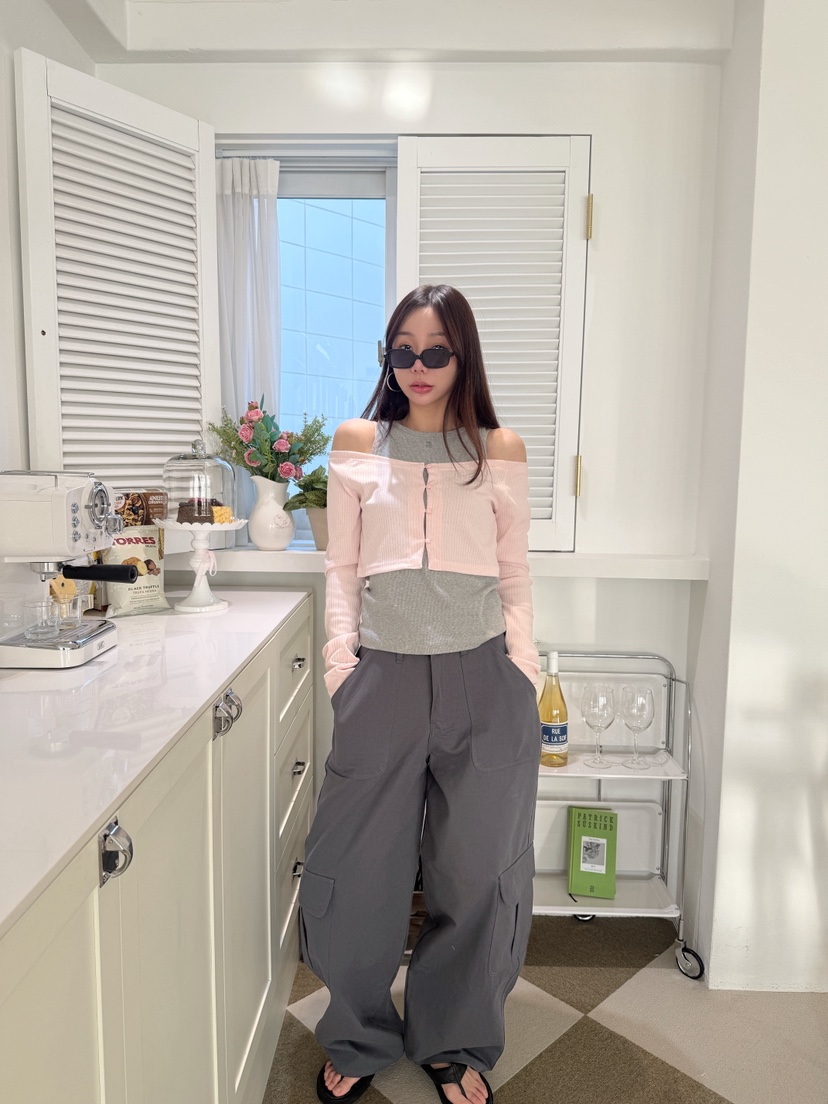 LUMIPLE韓國直郵女士新款時尚職業推薦休閑長袖T恤羊毛衫LUMIPLE長袖T恤