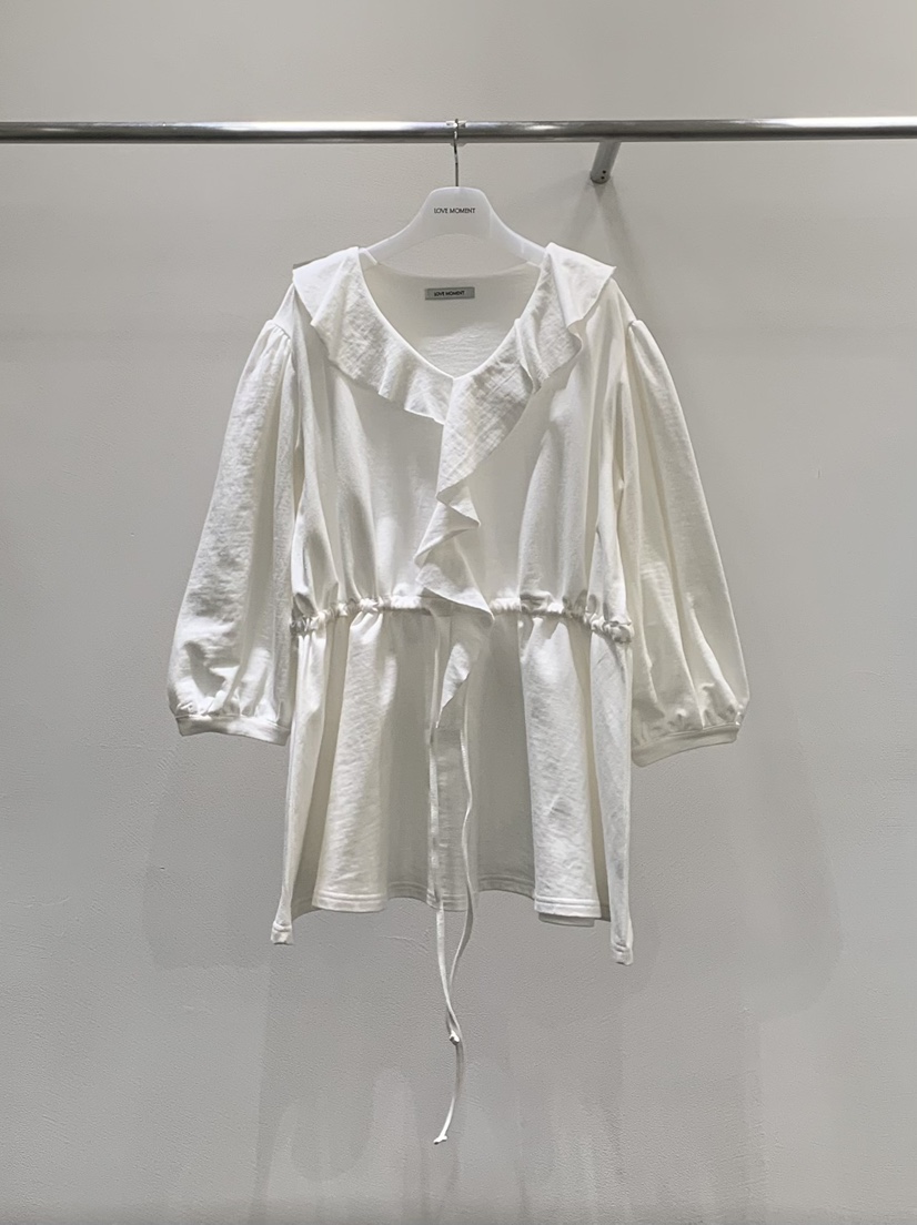 LOVE MOMENT韓國直郵女士新品熱賣職業真品連衣裙荷葉邊LOVE MOMENT連衣裙圖色1