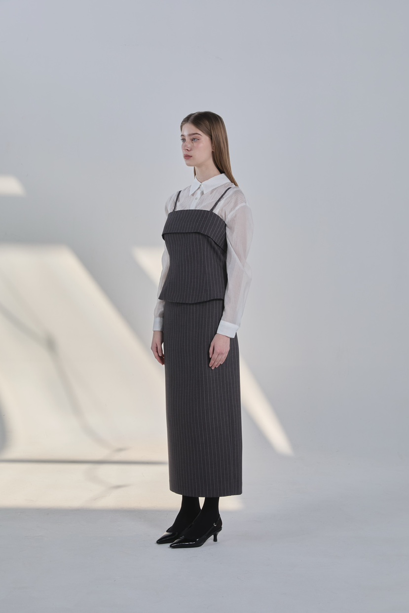 2ND GATE東大門實拍女裝新品推薦休閑26春夏職業真品長裙2ND GATE長裙