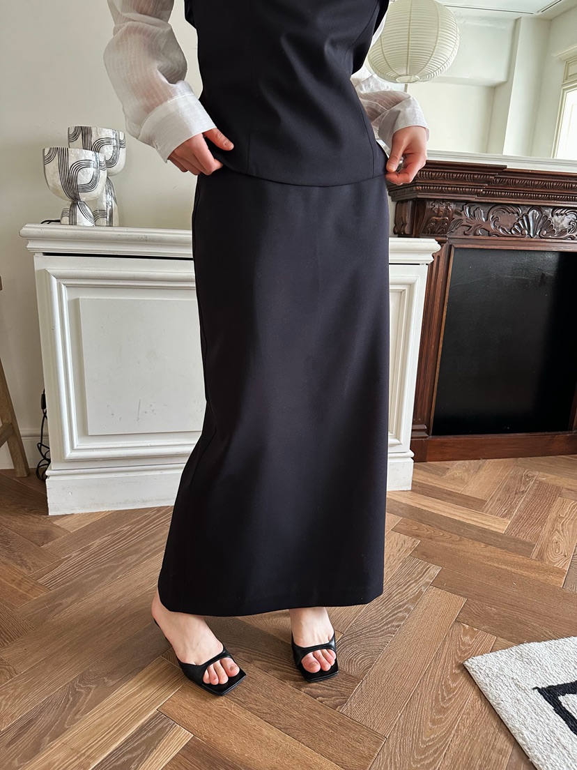 2ND GATE東大門實拍女裝新品推薦休閑26春夏職業真品長裙2ND GATE長裙圖色1