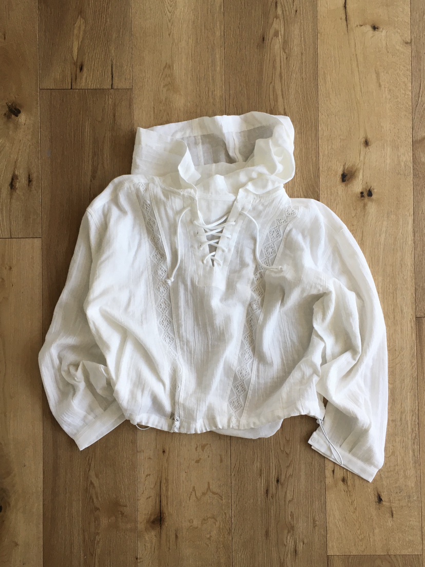 LOVE MOMENT韓國直郵女士新品人氣真品襯衫蕾絲衫蕾絲連帽LOVE MOMENT襯衫/蕾絲衫