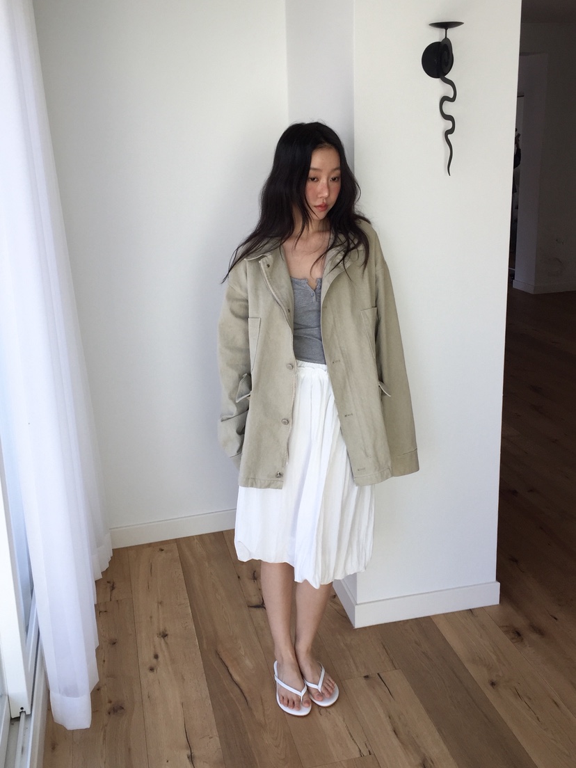 LOVE MOMENT東大門直郵女裝新品26春夏半身裙中短裙南瓜裙LOVE MOMENT半身裙/中短裙