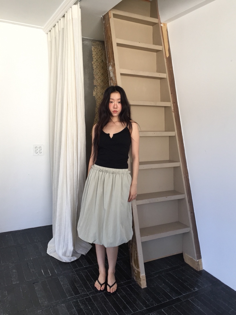 LOVE MOMENT東大門直郵女裝新品26春夏半身裙中短裙南瓜裙LOVE MOMENT半身裙/中短裙