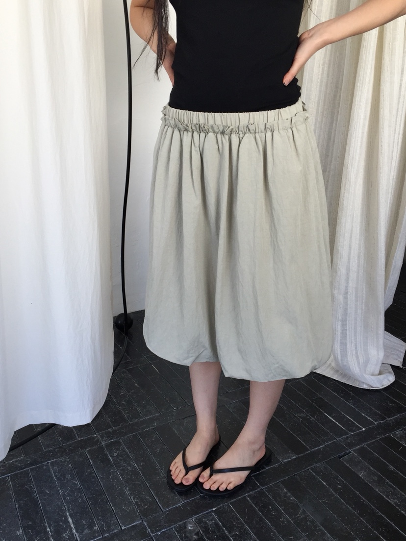 LOVE MOMENT東大門直郵女裝新品26春夏半身裙中短裙南瓜裙LOVE MOMENT半身裙/中短裙