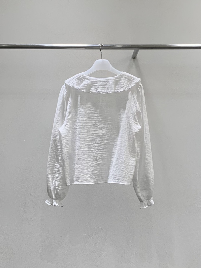 LOVE MOMENT韓國代購女裝新品休閑推薦熱賣26春夏襯衫蕾絲衫LOVE MOMENT襯衫/蕾絲衫