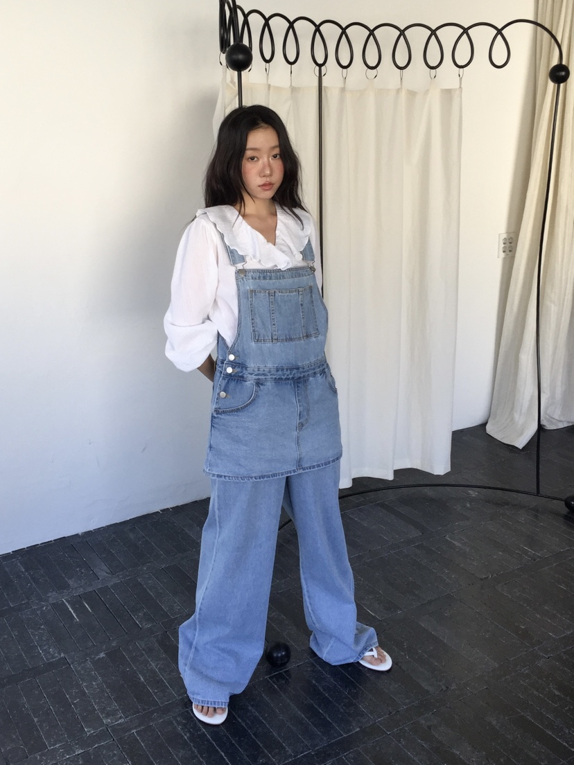 LOVE MOMENT韓國代購女裝新品休閑推薦熱賣26春夏襯衫蕾絲衫LOVE MOMENT襯衫/蕾絲衫