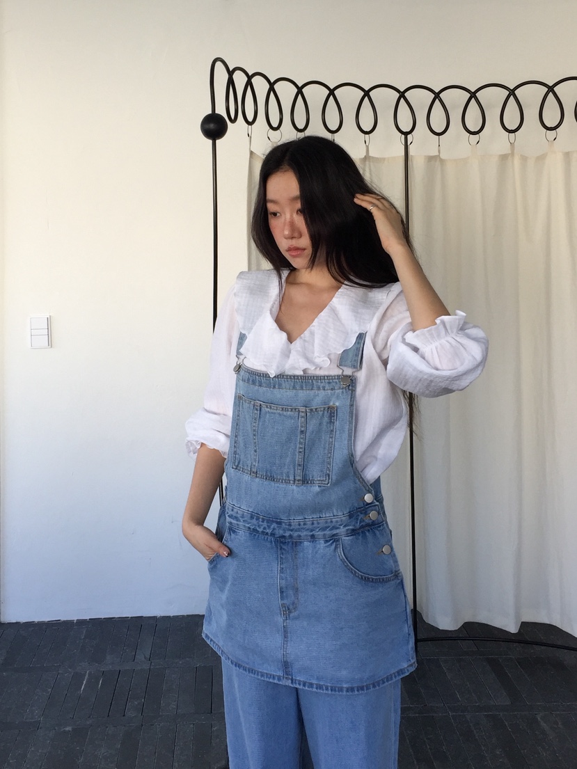 LOVE MOMENT韓國代購女裝新品休閑推薦熱賣26春夏襯衫蕾絲衫LOVE MOMENT襯衫/蕾絲衫