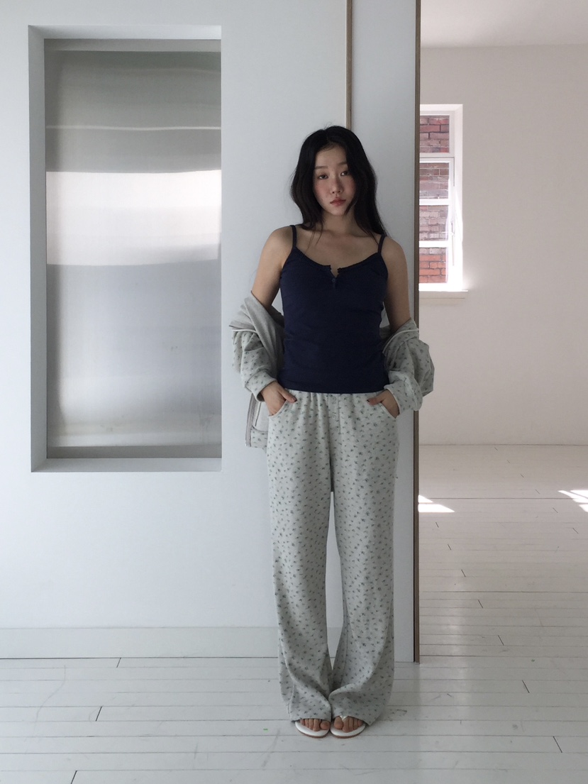 LOVE MOMENT東大門實拍女士新款職業人氣吊帶背心荷葉邊LOVE MOMENT吊帶/背心