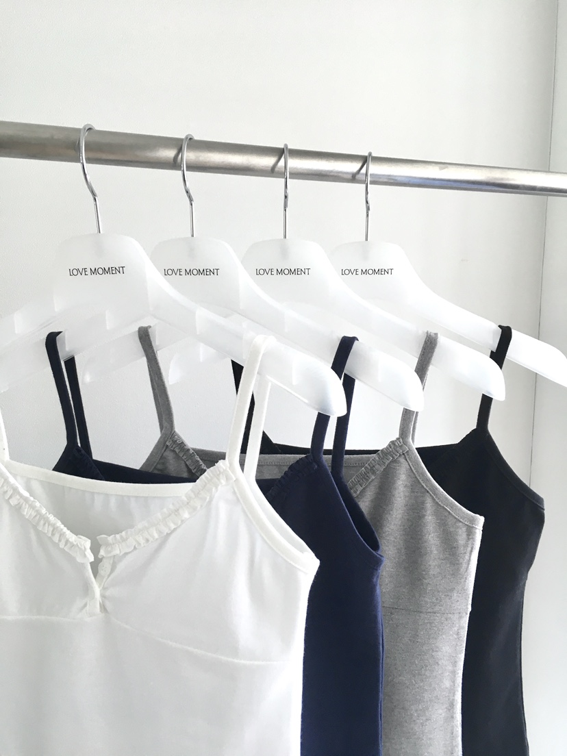 LOVE MOMENT東大門實拍女士新款職業人氣吊帶背心荷葉邊LOVE MOMENT吊帶/背心