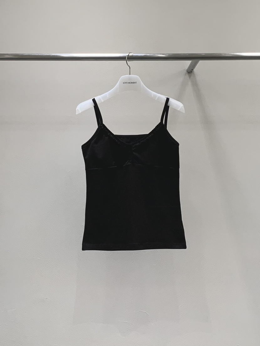 LOVE MOMENT東大門實拍女士新款職業人氣吊帶背心荷葉邊LOVE MOMENT吊帶/背心圖色4