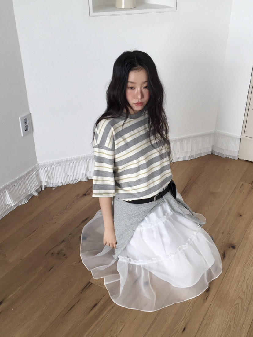 LOVE MOMENT東大門直郵女裝新款真品人氣半身裙中短裙緞面LOVE MOMENT半身裙/中短裙