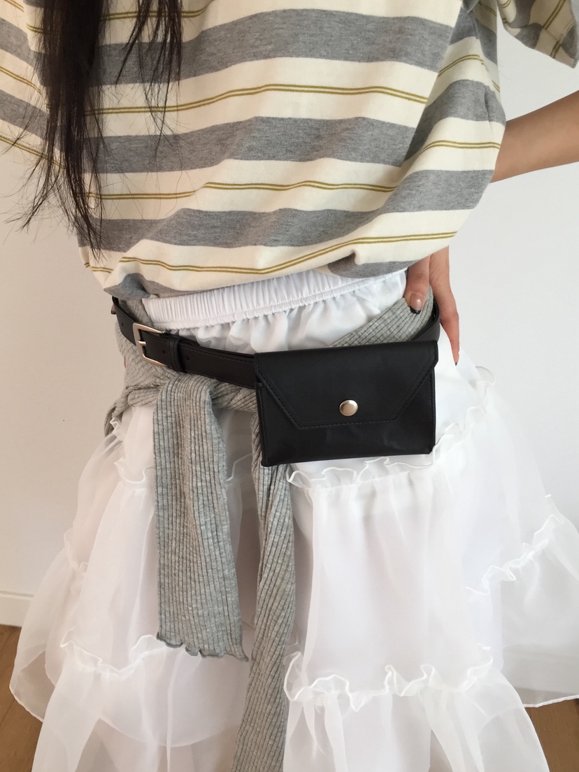 LOVE MOMENT韓國直郵女裝新款真品26春夏時尚推薦腰包口袋LOVE MOMENT腰包