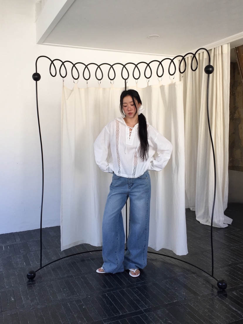 LOVE MOMENT韓國代購女士新品休閑人氣時尚熱賣真品牛仔褲LOVE MOMENT牛仔褲