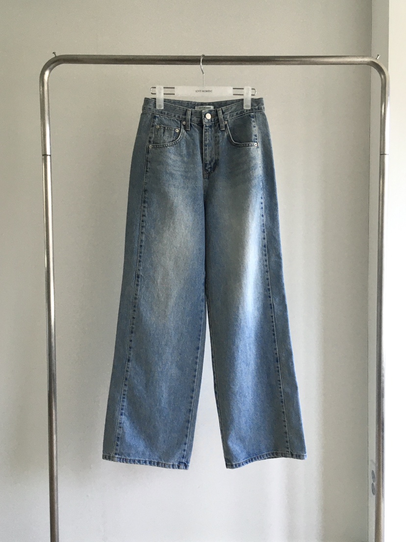 LOVE MOMENT韓國代購女士新品休閑人氣時尚熱賣真品牛仔褲LOVE MOMENT牛仔褲