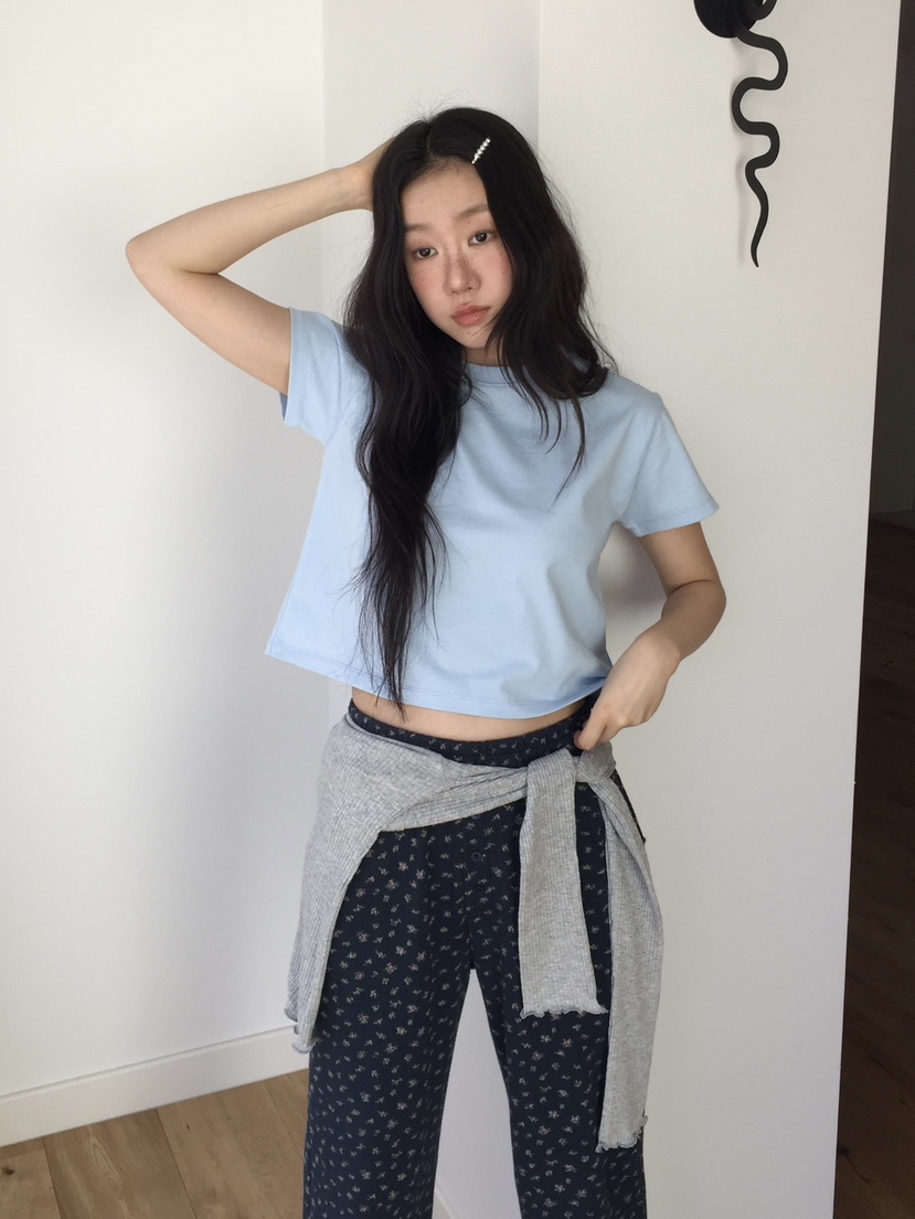 LOVE MOMENT東大門實拍女士新品推薦休閑職業人氣時尚T恤LOVE MOMENTT恤