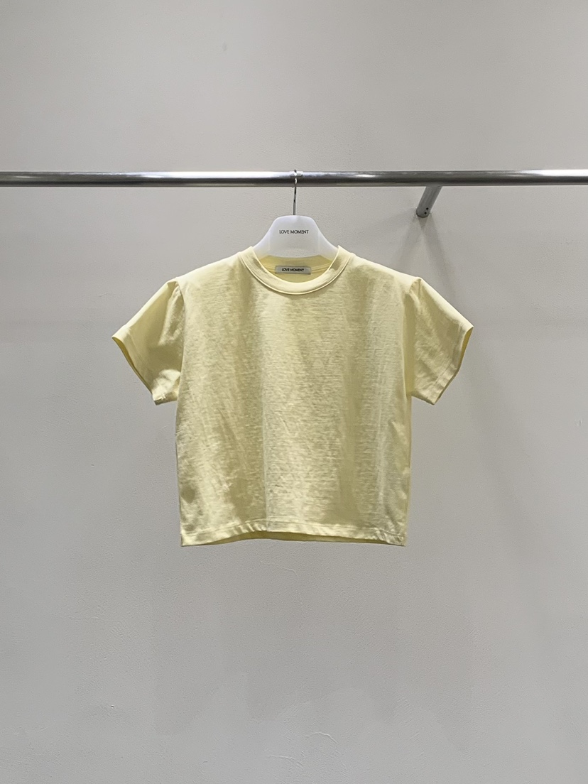 LOVE MOMENT東大門實拍女士新品推薦休閑職業人氣時尚T恤LOVE MOMENTT恤圖色2