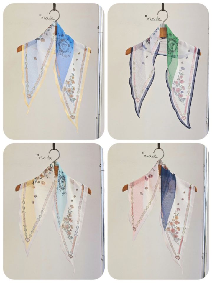 EBADA東大門代購女士新品真品職業人氣熱賣26春夏圍巾披肩兔子EBADA圍巾/披肩