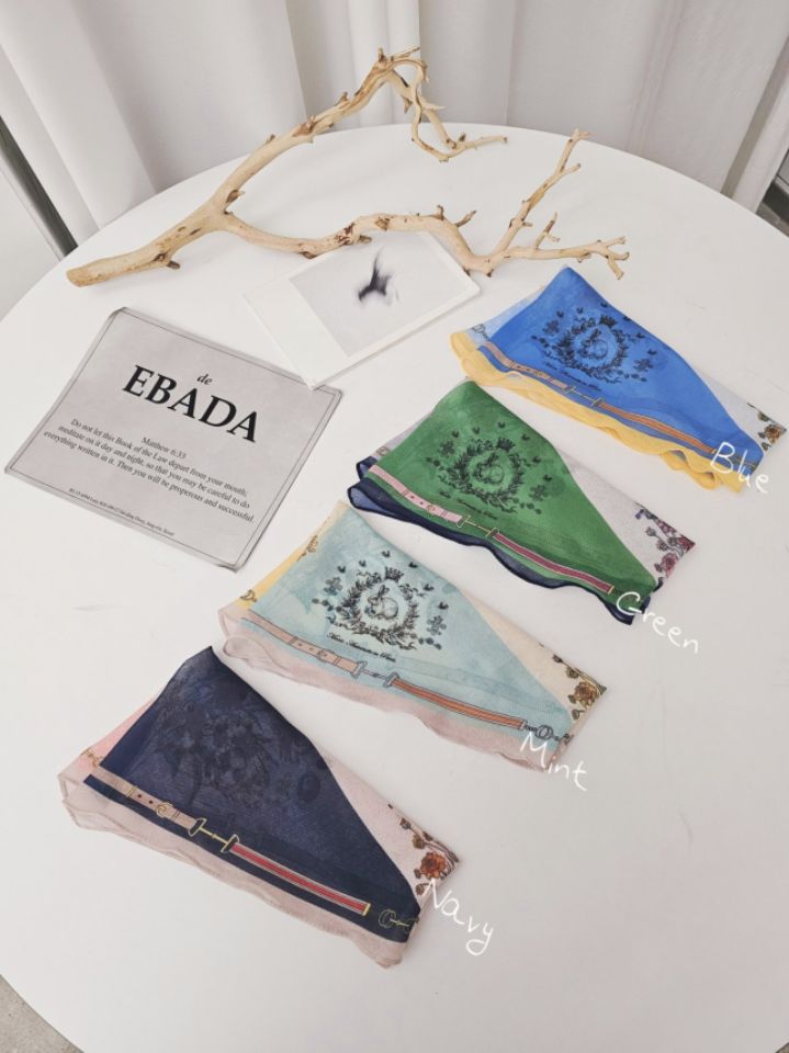 EBADA東大門代購女士新品真品職業人氣熱賣26春夏圍巾披肩兔子EBADA圍巾/披肩