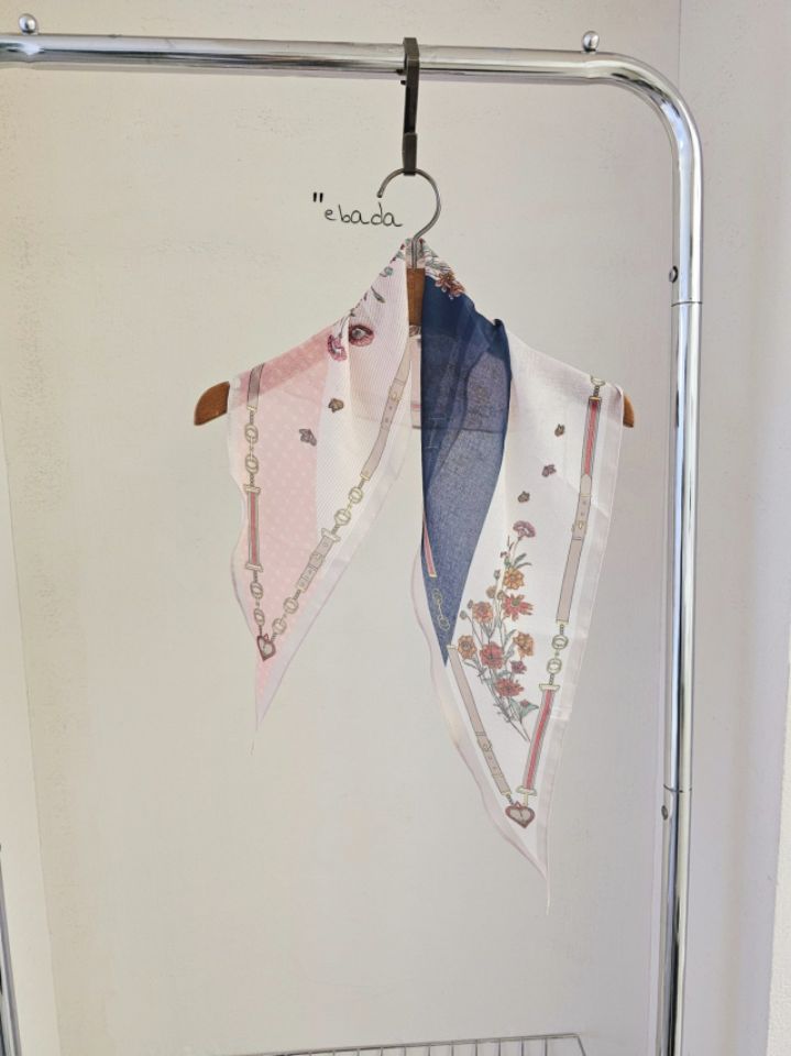 EBADA東大門代購女士新品真品職業人氣熱賣26春夏圍巾披肩兔子EBADA圍巾/披肩圖色3