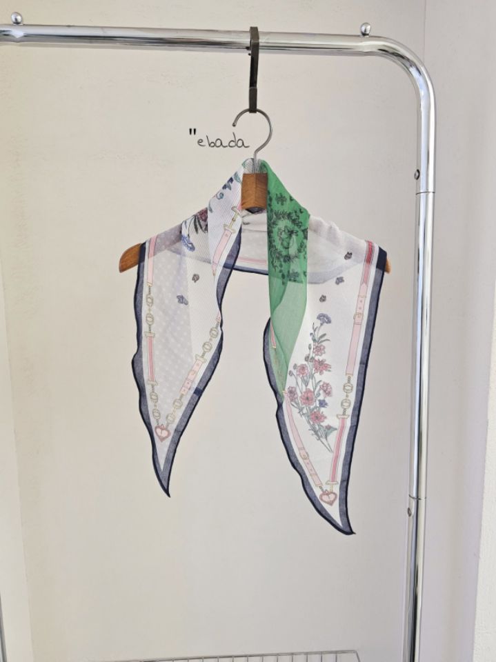 EBADA東大門代購女士新品真品職業人氣熱賣26春夏圍巾披肩兔子EBADA圍巾/披肩圖色4