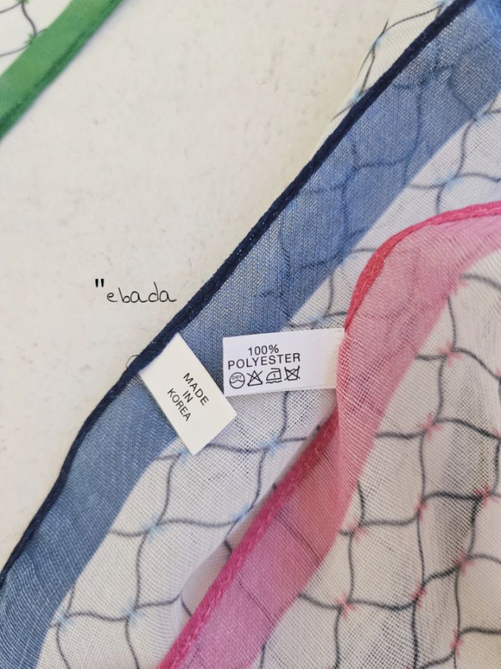 EBADA東大門直郵女士新品真品時尚人氣26春夏休閑圍巾披肩EBADA圍巾/披肩