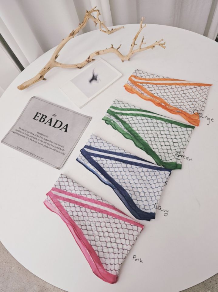 EBADA東大門直郵女士新品真品時尚人氣26春夏休閑圍巾披肩EBADA圍巾/披肩