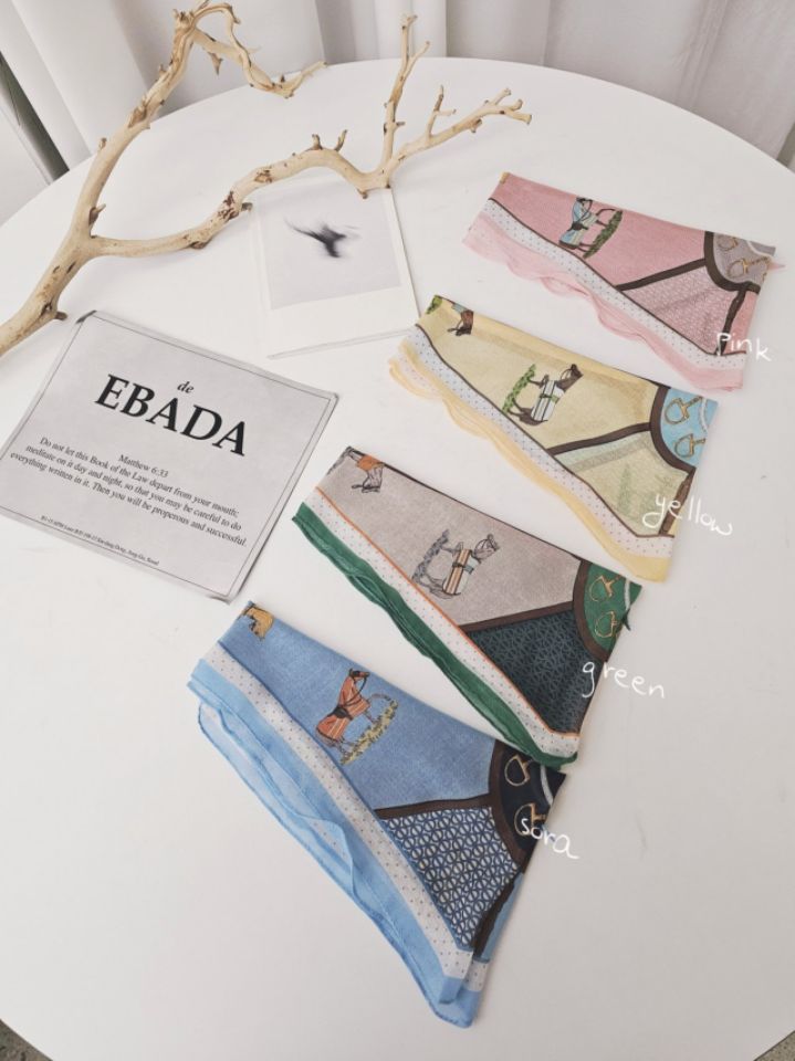 EBADA東大門代購女裝新品真品人氣休閑26春夏熱賣圍巾披肩EBADA圍巾/披肩