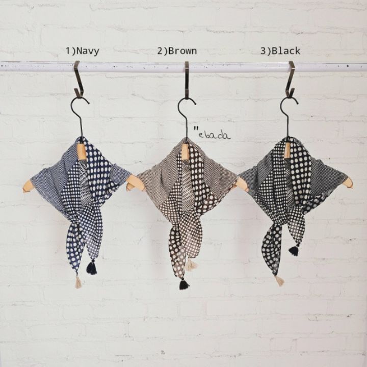 EBADA東大門直郵女士新品熱賣職業26春夏推薦圍巾披肩流蘇EBADA圍巾/披肩