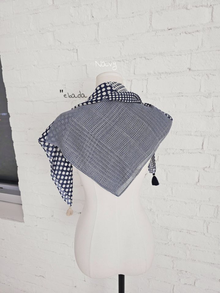 EBADA東大門直郵女士新品熱賣職業26春夏推薦圍巾披肩流蘇EBADA圍巾/披肩