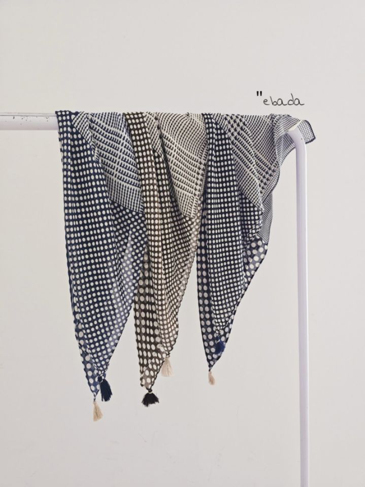 EBADA東大門直郵女士新品熱賣職業26春夏推薦圍巾披肩流蘇EBADA圍巾/披肩