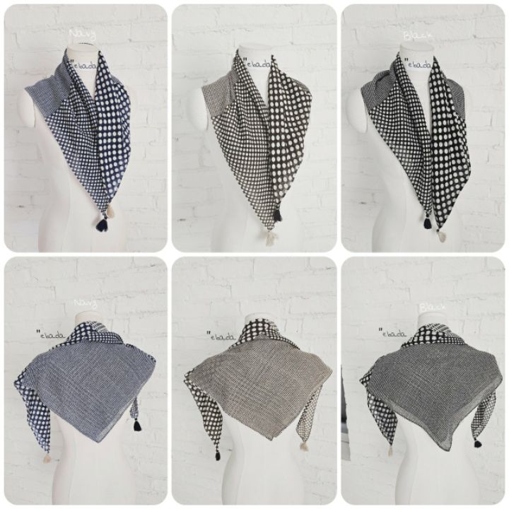 EBADA東大門直郵女士新品熱賣職業26春夏推薦圍巾披肩流蘇EBADA圍巾/披肩