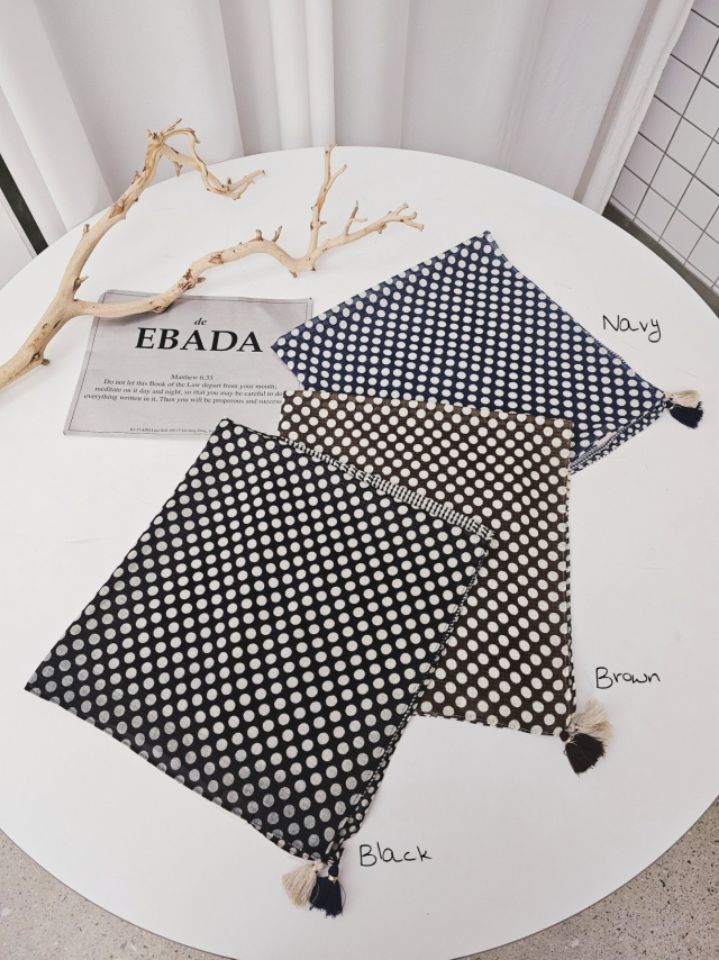 EBADA東大門直郵女士新品熱賣職業26春夏推薦圍巾披肩流蘇EBADA圍巾/披肩