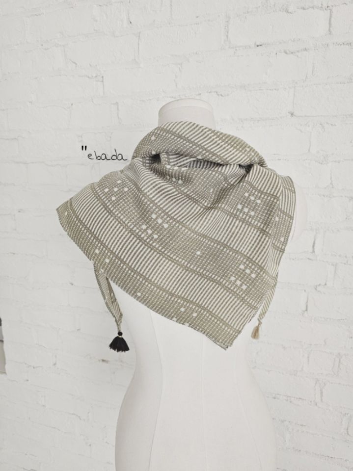 EBADA東大門代購女裝新品推薦職業26春夏時尚圍巾披肩流蘇EBADA圍巾/披肩