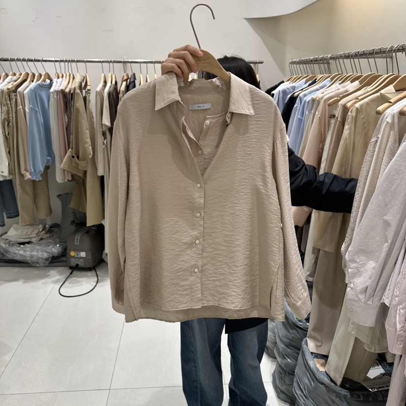 BLUEI-D/N SHARP韓國代購女士新款熱賣26春夏襯衫蕾絲衫Blue i-d/N SHARP襯衫/蕾絲衫圖色2