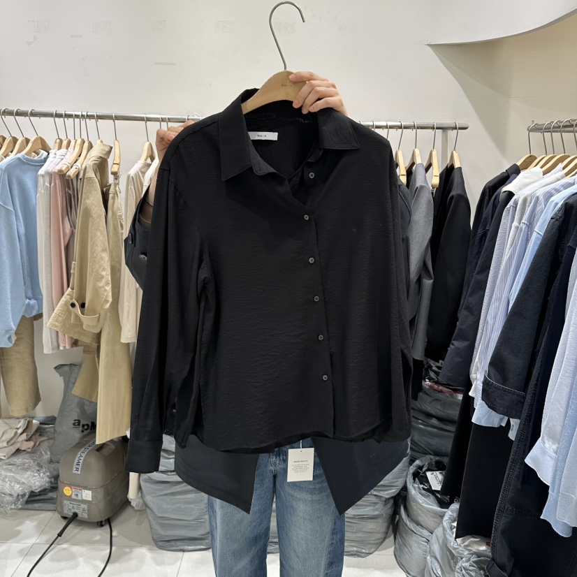 BLUEI-D/N SHARP韓國代購女士新款熱賣26春夏襯衫蕾絲衫Blue i-d/N SHARP襯衫/蕾絲衫圖色3