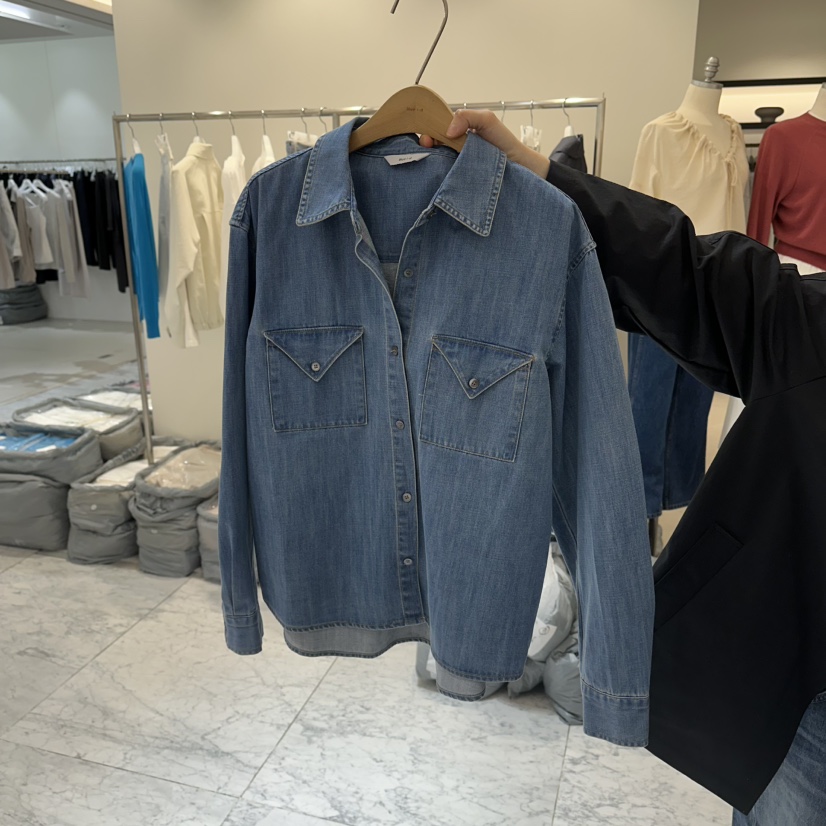 BLUEI-D/N SHARP東大門實拍女裝新款真品26春夏襯衫蕾絲衫Blue i-d/N SHARP襯衫/蕾絲衫圖色1