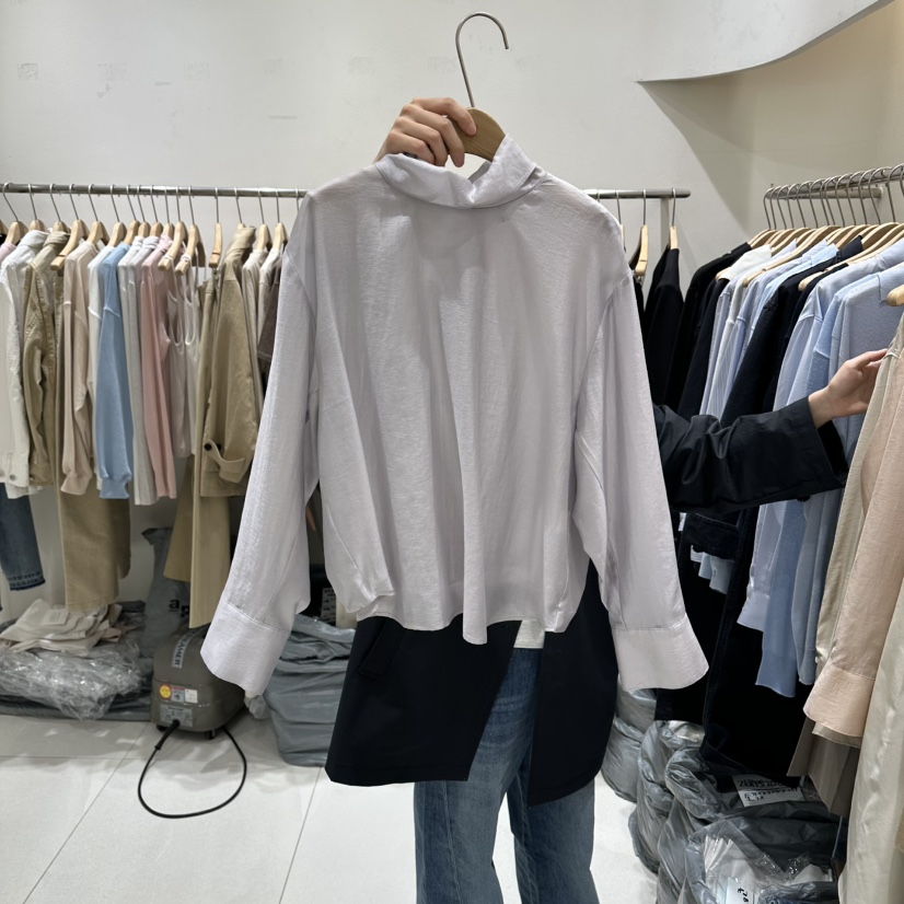 BLUEI-D/N SHARP韓國直郵女裝新款時尚26春夏襯衫蕾絲衫Blue i-d/N SHARP襯衫/蕾絲衫圖色3