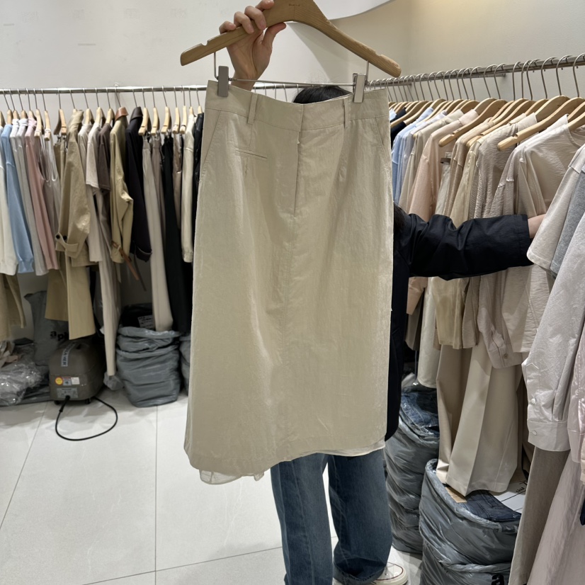 BLUEI-D/N SHARP東大門直郵女裝新款時尚職業人氣長裙Blue i-d/N SHARP長裙圖色2