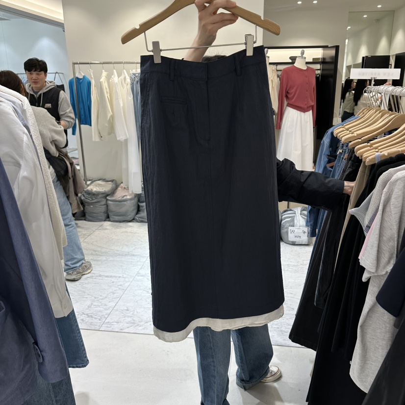 BLUEI-D/N SHARP東大門直郵女裝新款時尚職業人氣長裙Blue i-d/N SHARP長裙圖色3