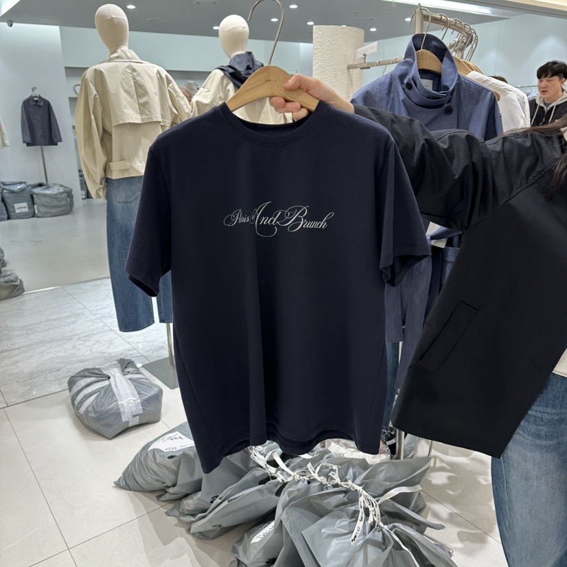 BLUEI-D/N SHARP東大門代購女士新款休閑熱賣職業推薦T恤Blue i-d/N SHARPT恤圖色3