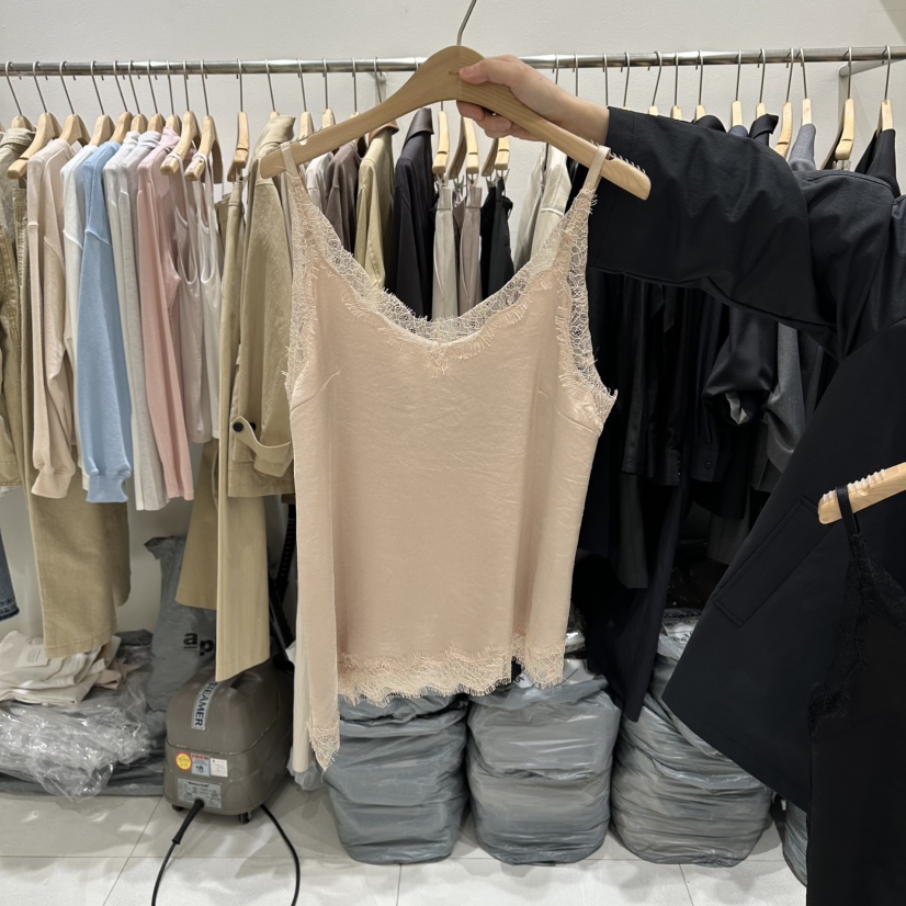 BLUEI-D/N SHARP東大門代購女士新款26春夏時尚吊帶背心Blue i-d/N SHARP吊帶/背心圖色2