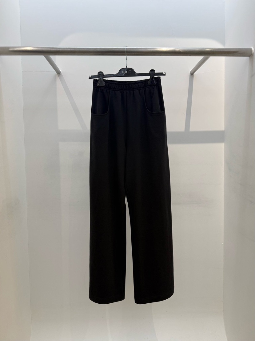 EDIT韓國代購女裝新款熱賣時尚26春夏休閑推薦職業休閑褲EDIT休閑褲圖色5黑色