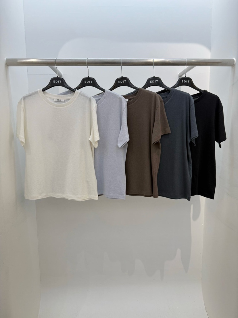 EDIT韓國直郵女裝新款真品推薦職業休閑人氣時尚26春夏T恤EDITT恤