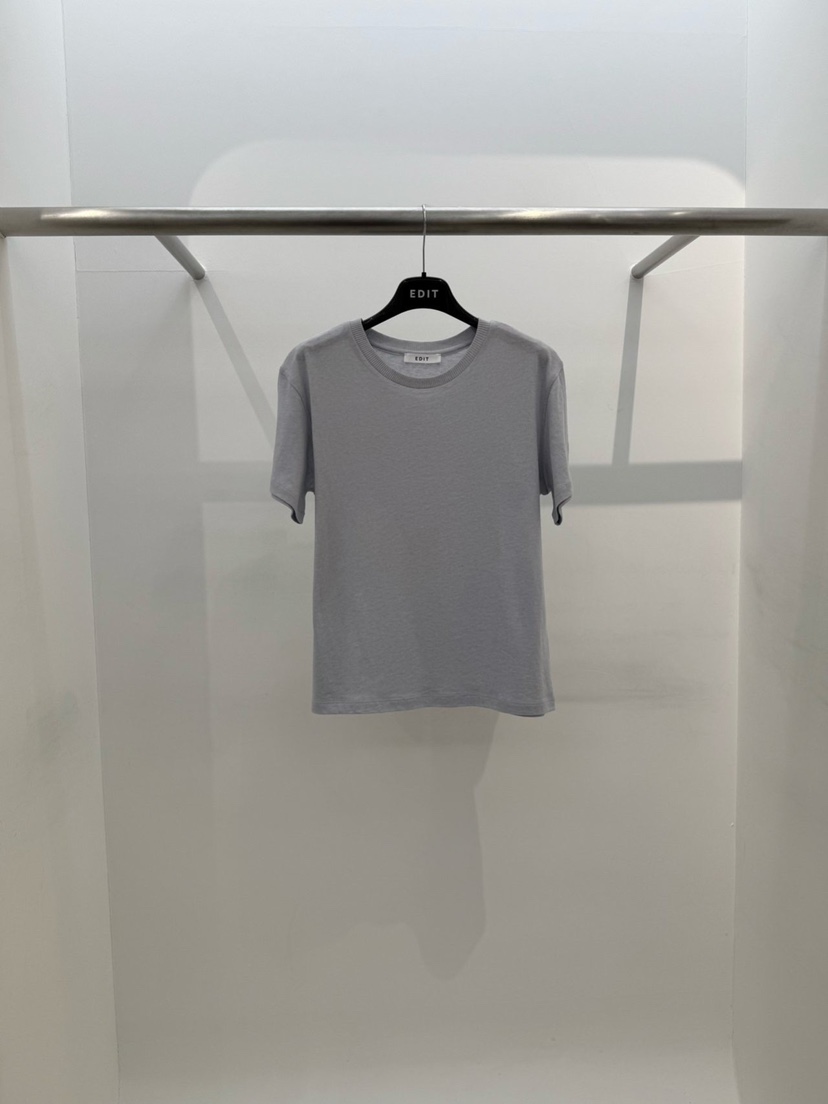 EDIT韓國直郵女裝新款真品推薦職業休閑人氣時尚26春夏T恤EDITT恤圖色2