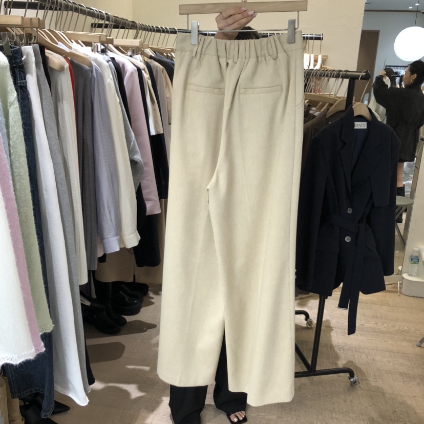 W AND J韓國直郵女士新款職業推薦人氣休閑熱賣26春夏休閑褲W AND J休閑褲